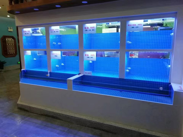 海鮮(xiān)池 海鮮(xiān)魚(yú)缸 酒店魚(yú)缸